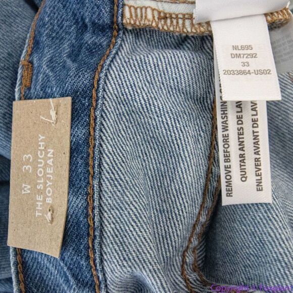 NEW Madewell The Slouchy Boyjean Rosewell Wash, 33 - Picture 16 of 16